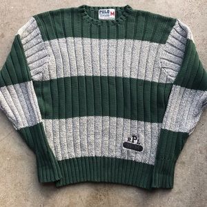 Vintage Polo Ralph Lauren striped knit sweater
